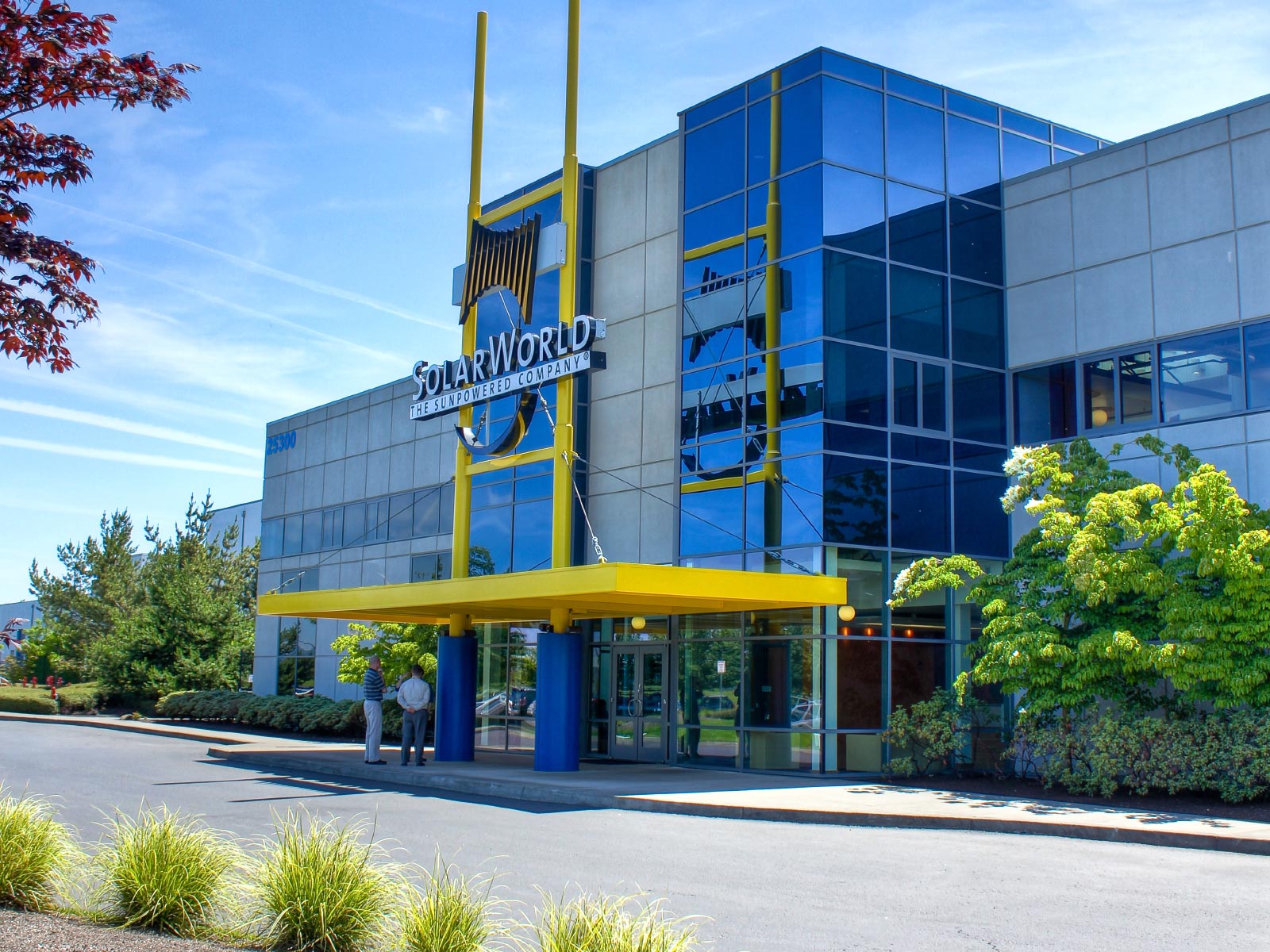 SolarWorld campus, site design, industrial development, Hillsboro, Oregon