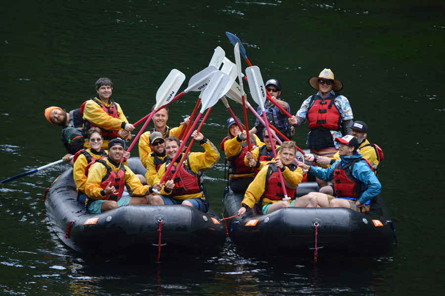 AKS team bonding, rafting